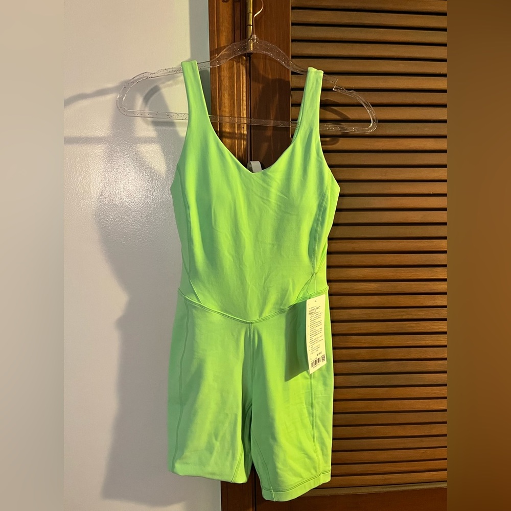 Lululrmon align bodysuit 8”